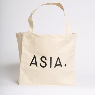 Asia Tote Bag Jeans y Rojo