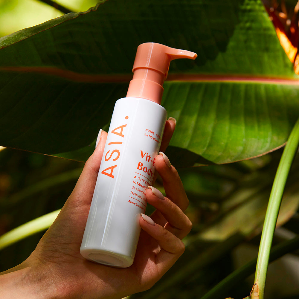 Cuidado corporal ASIA — piel nutrida e iluminada