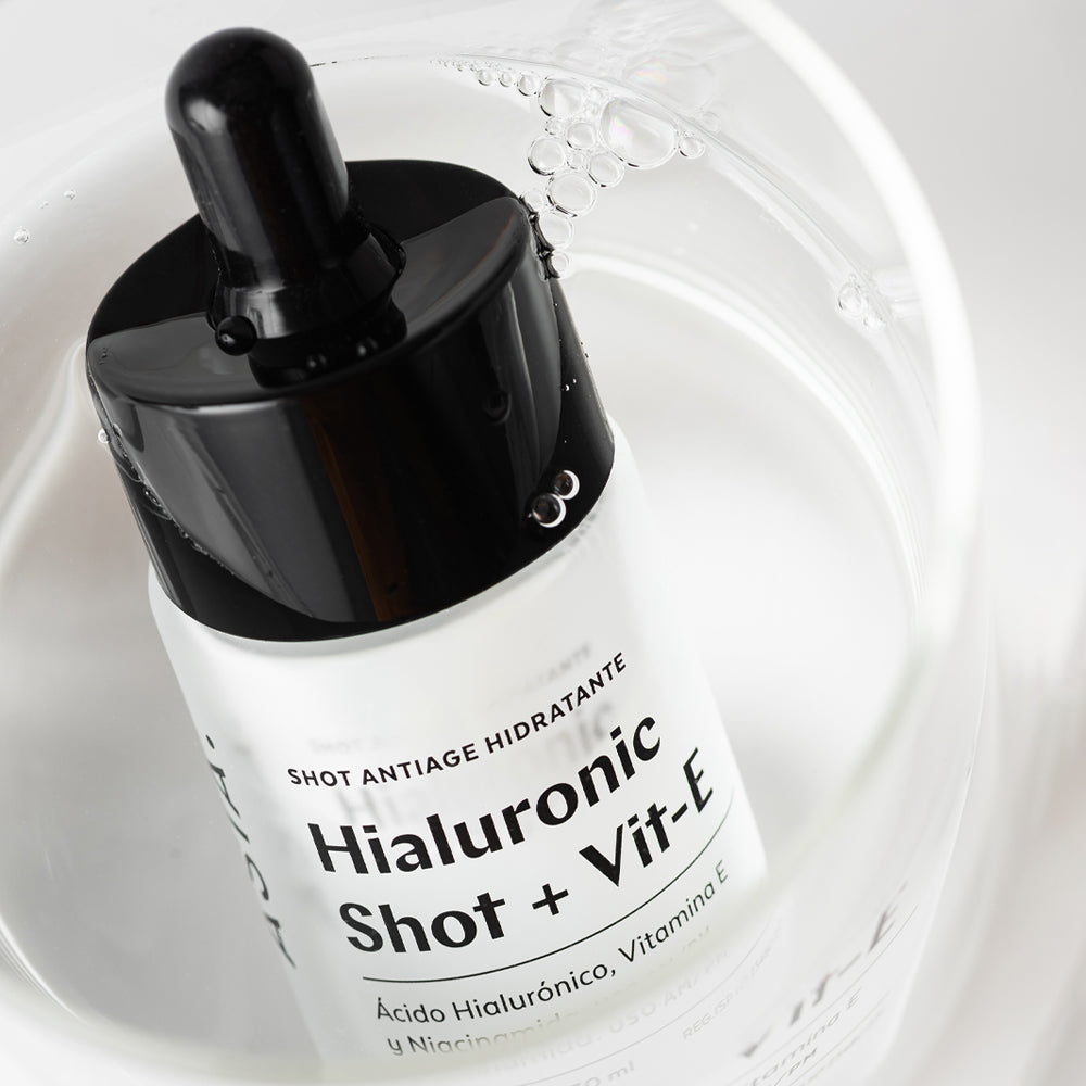 Hialuronic Shot + Vit-E - Serum Facial Antiage Antioxidante