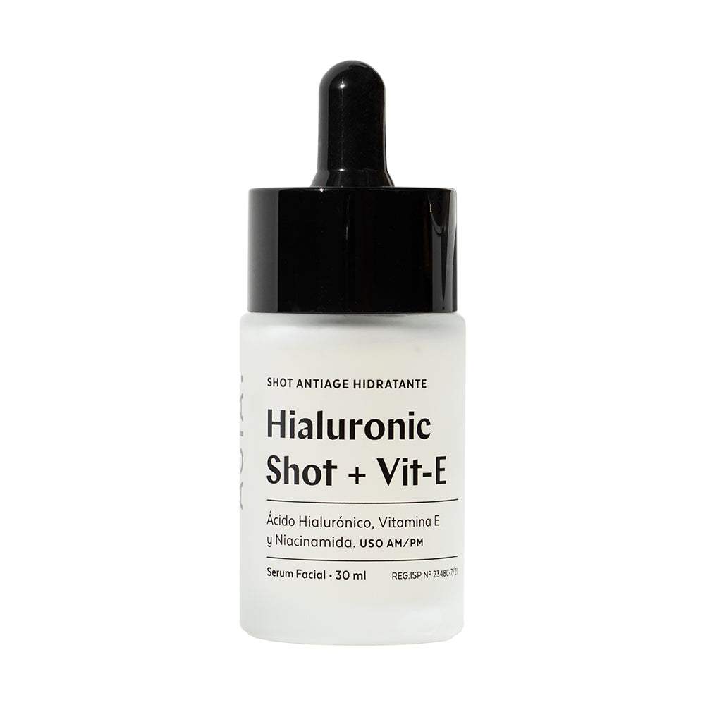 Hialuronic Shot + Vit-E - Serum Facial Antiage Antioxidante